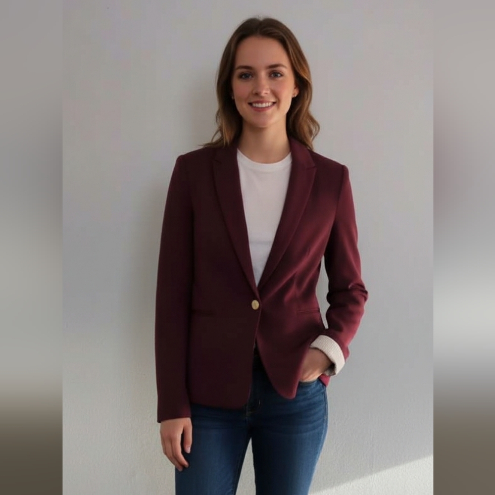 Philosophy | Cranberry Red Blazer - Size 8